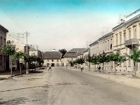 Turkulinova ulica prema centru Petrinje